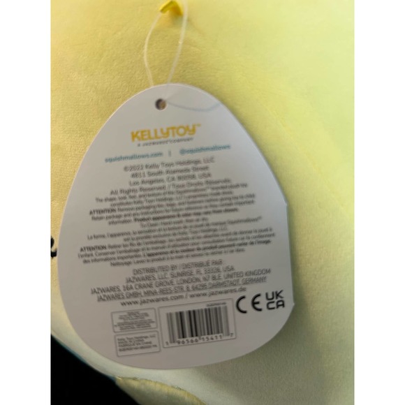 Squishmallow Aimee Yellow Chick 16” Easter Edition Holding Egg (Kelly Toy) - Picture 9 of 10